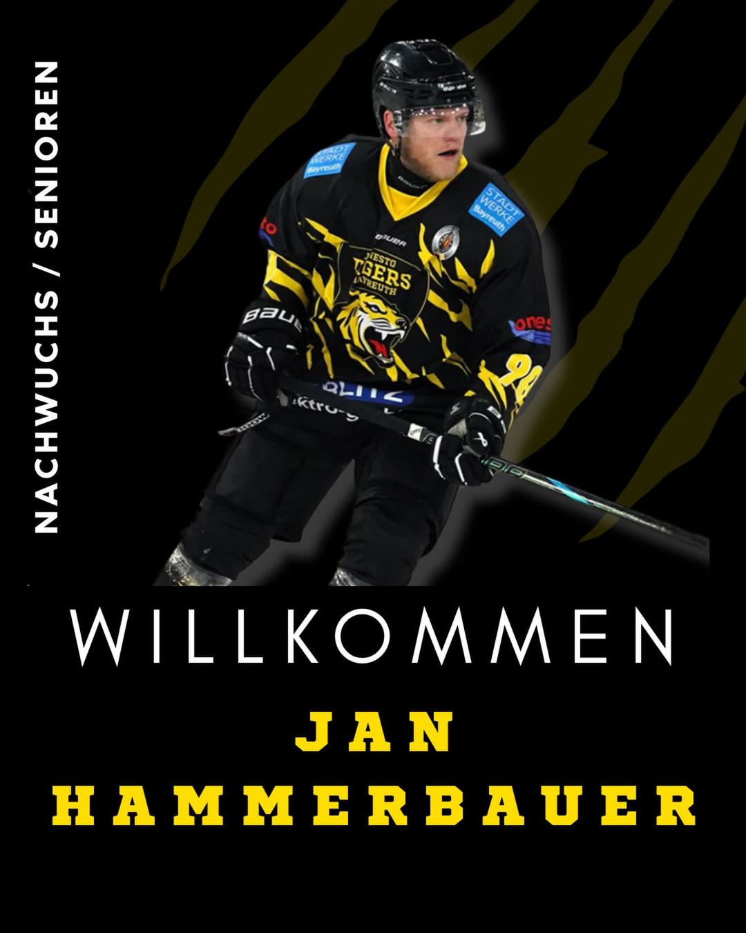 NEUER HAUPTAMTLICHER COACH und SPIELER DER SENIOREN!