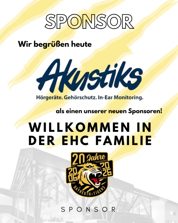 Neuer Sponsor - Akustiks Hörgeräte