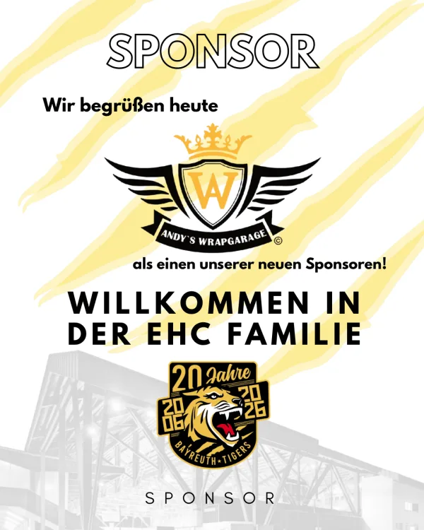 Neuer Sponsor - Andys Wrapgarage