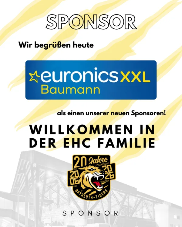 Neuer Sponsor - Euronics XXL Baumann