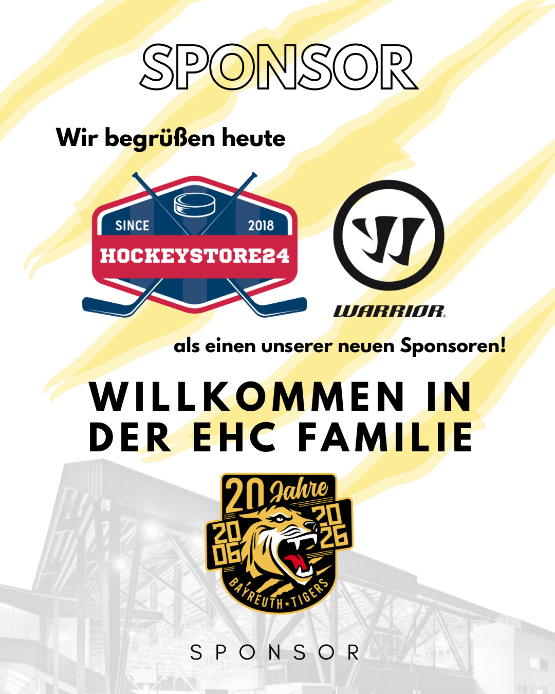 Neuer Sponsor - Hockeystore24