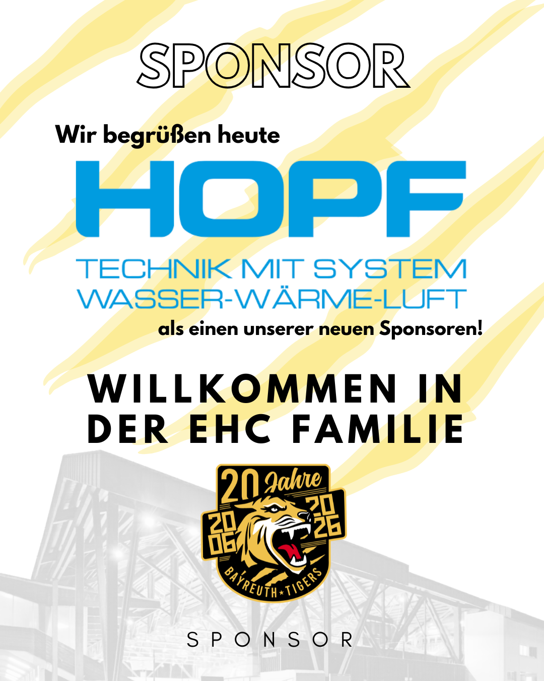 Neuer Sponsor - Karl Hopf GmbH