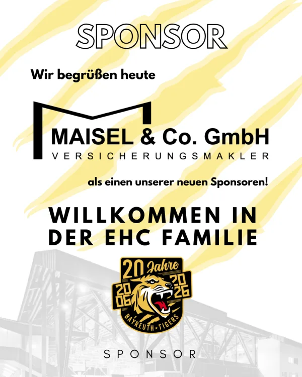 Neuer Sponsor - Maisel Versicherungs & Co. GmbH