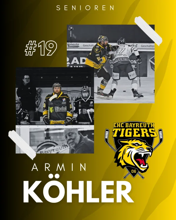 Verlängerung - Armin Köhler bleibt ein Tiger