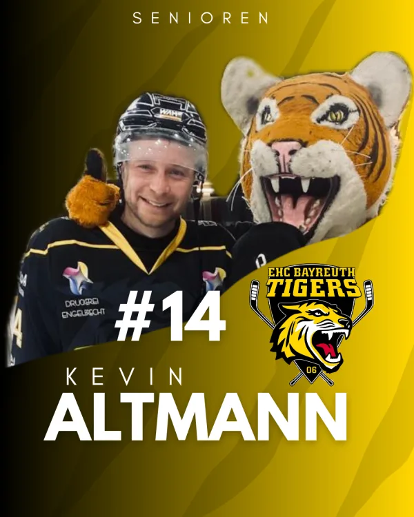 Verlängerung - Kevin Altmann bleibt ein Tiger!