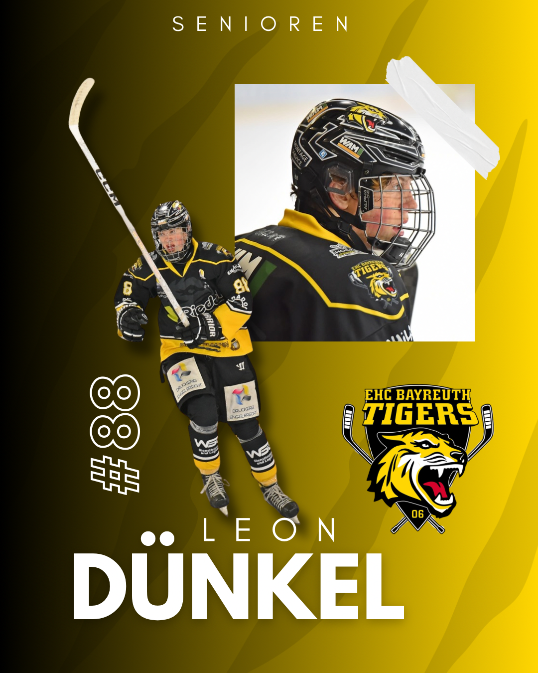 Verlängerung - Leon Dünkel bleibt ein Tiger!