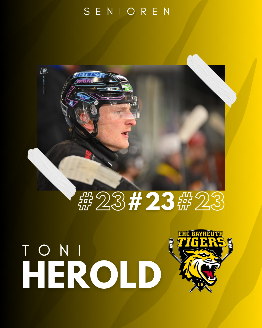 Verlängerung - Toni Herold bleibt ein Tiger!