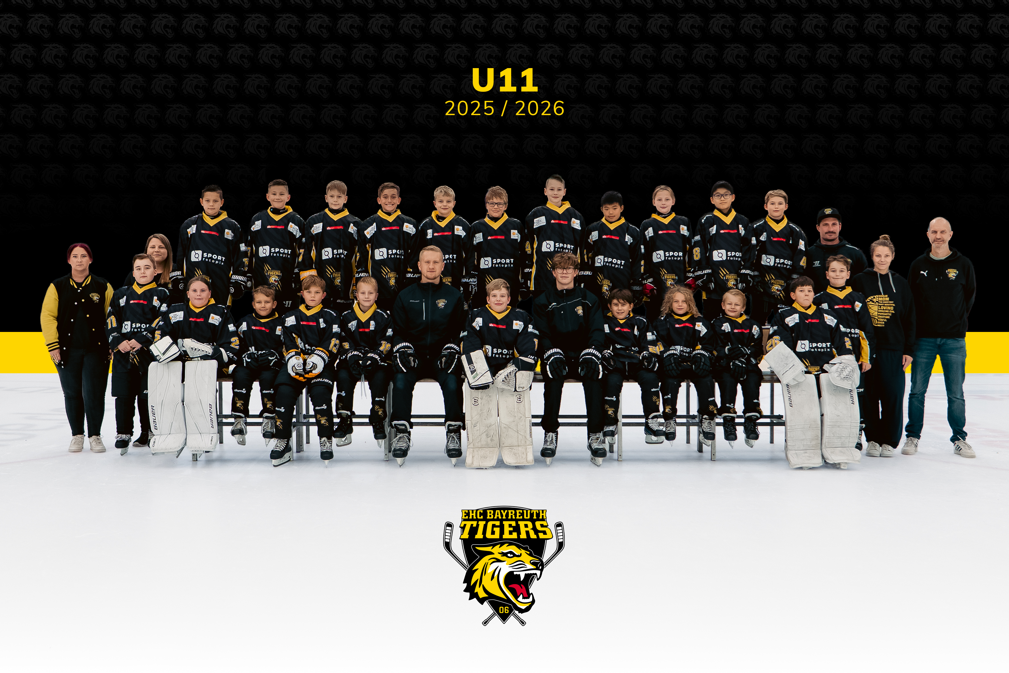 EHC Bayreuth U11 Mannschaftsfoto