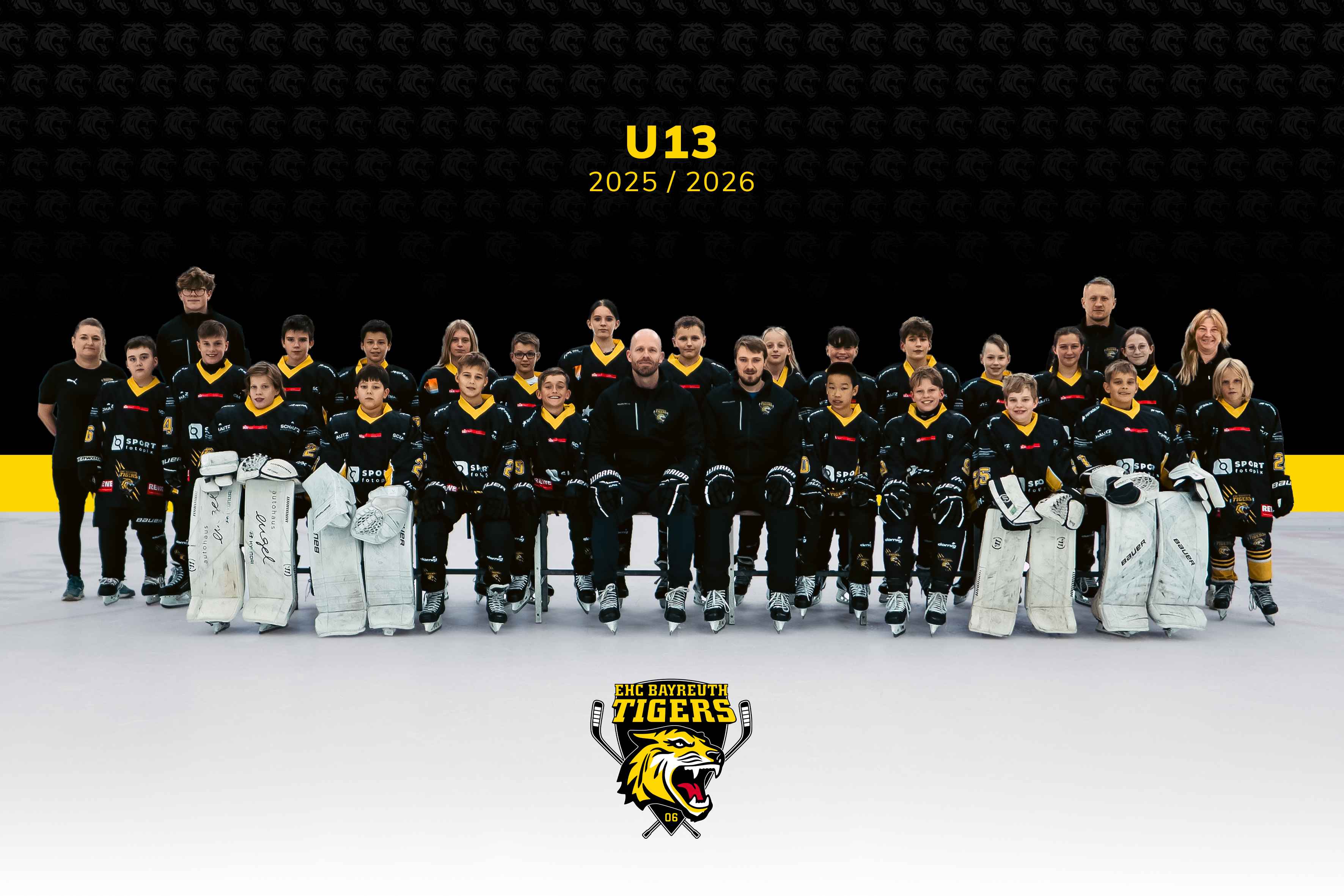 EHC Bayreuth U13 Mannschaftsfoto