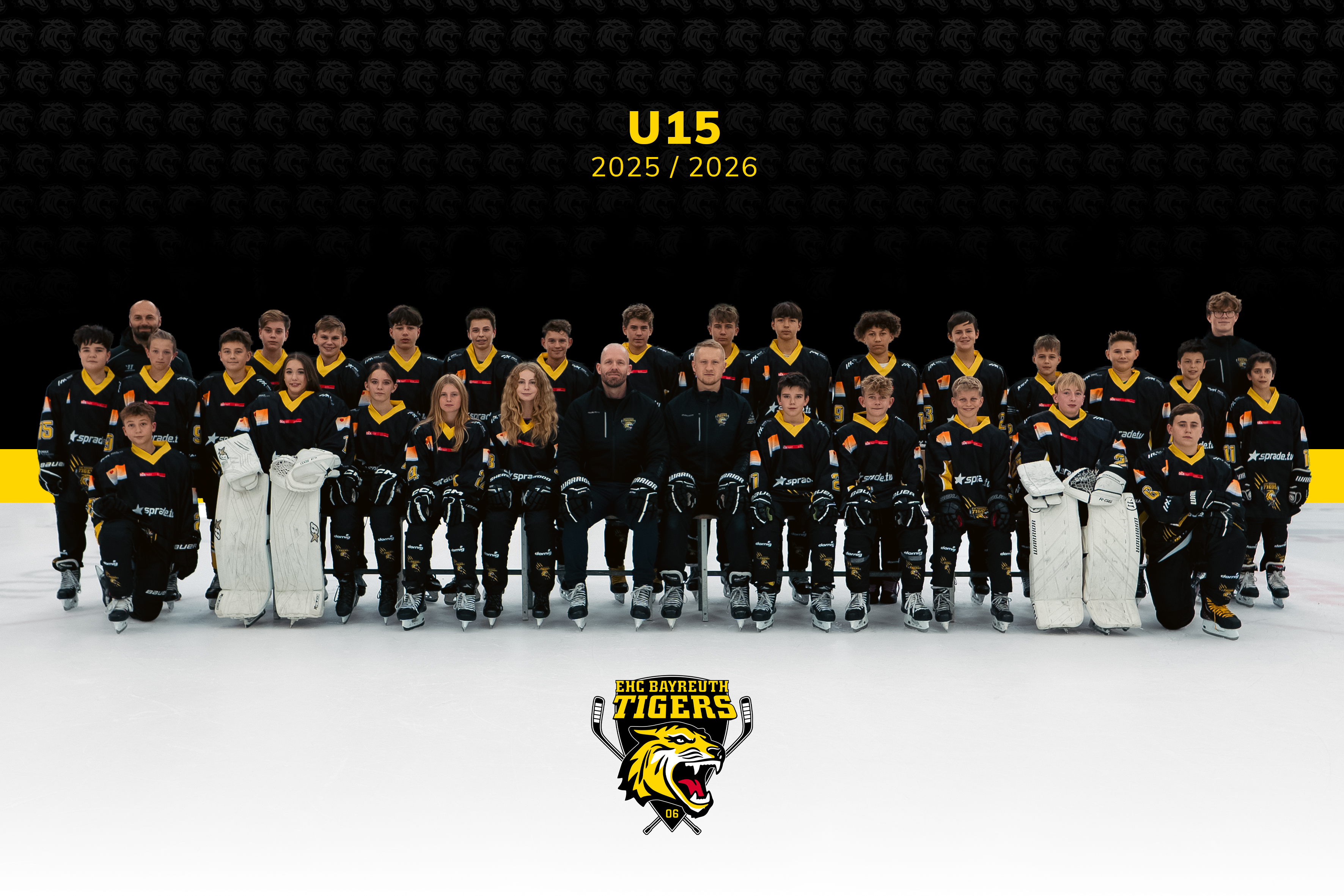 EHC Bayreuth U15 Mannschaftsfoto