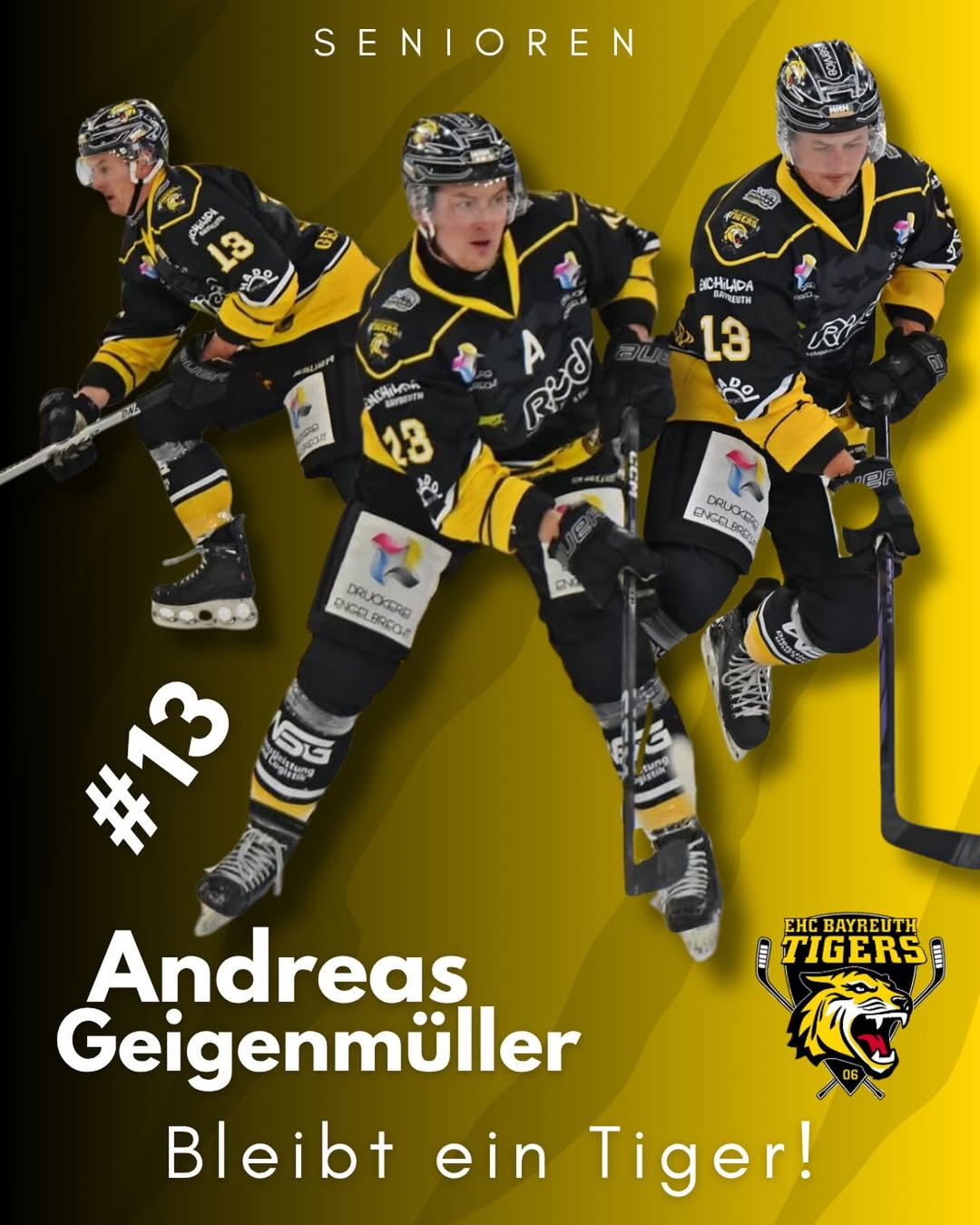 Andreas Geigenmüller bleibt beim EHC!