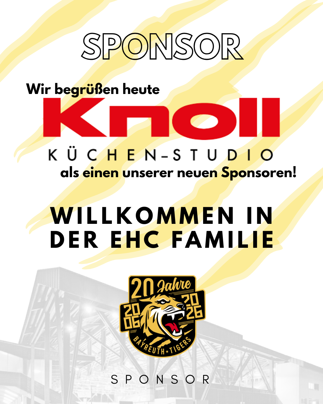 Neuer Sponsor - Knoll Küchengeräte GmbH